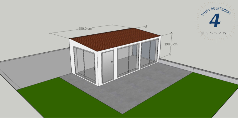visualisation 3D véranda