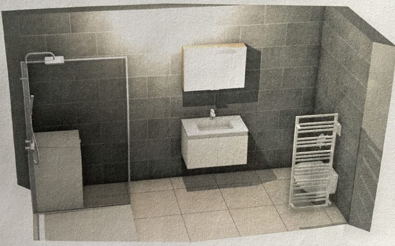 3D d'une salle de bain