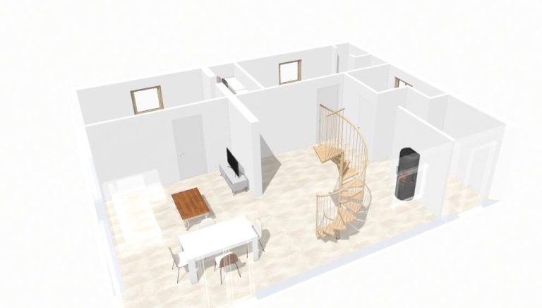 3D d'une maison